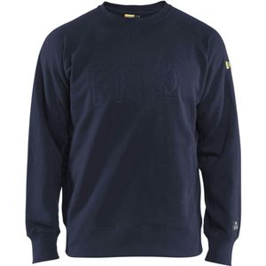 Blåkläder 3477-1762 Vlamvertragend sweatshirt Marineblauw maat XXXL