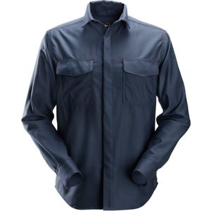 Snickers 8564 ProtecWork Lasshirt met Lange Mouwen Marineblauw