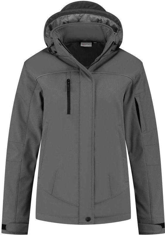 Santino Stockholm Ladies Softshell Jacket Graphite maat XS