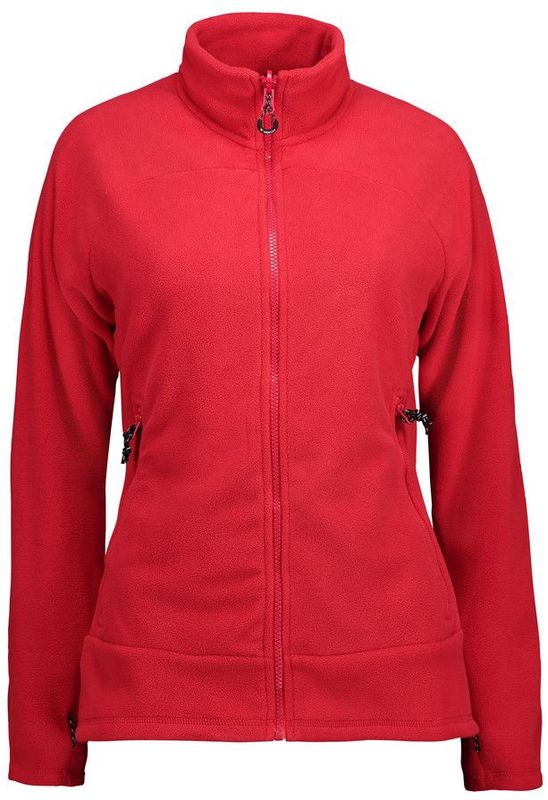 Pro Wear by Id 0807 Zip-n-Mix microfleece dames Rood maat S