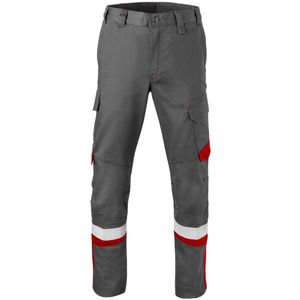 HAVEP 80340 Werkbroek 5-Safety Image+ Charcoal/Rood maat G-28