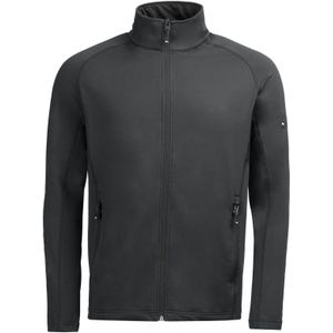 FHB Kuno Fleecejack Powerstretch Antraciet maat XS