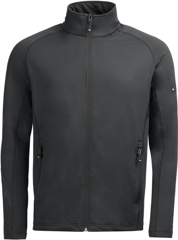 FHB Kuno Fleecejack Powerstretch Antraciet maat XS