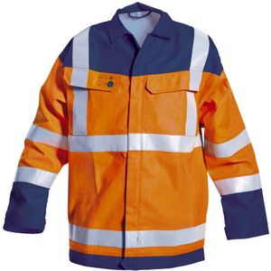 Hydrowear Madrid Werkjas Marineblauw/Oranje