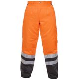 Hydrowear winterbroek Hamburg Fluor Oranje/Zwart maat 46