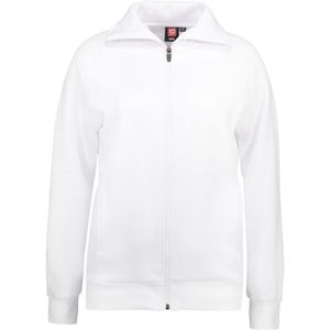 Pro Wear by Id 0624 Sweat cardigan dames Wit maat XS