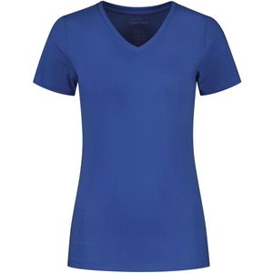 Santino Jazz Ladies V-neck T-shirt Royal Blue