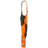 Mascot 19569-236 Amerikaanse overall met kniezakken Hi-Vis Oranje/Donkermarine