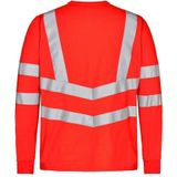F. Engel 9548 Safety Grandad T-Shirt LS Red