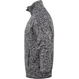 James Harvest Rich Hill Fleece Jas Heren Antraciet Mêlée maat XXL
