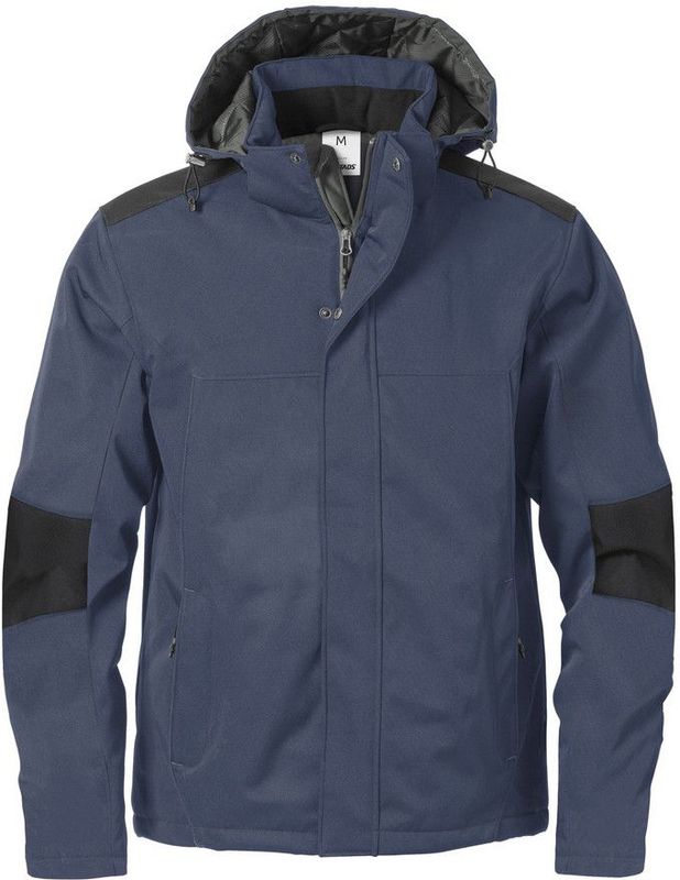 Fristads Acode WindWear softshell winterjack 1421 SW Donker marineblauw maat S