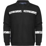 Projob 7100 Polosweater Heren Zwart/Zwart maat 4XL