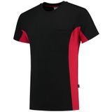 Tricorp 102002 T-Shirt Zwart-Rood maat M