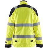 Blåkläder 4969-1512 Multinorm Damesjack Inherent High Vis Geel/Marineblauw maat L