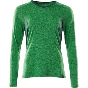 Mascot - 18091-810 - Dames T-shirt - Helder Groen-Gemêleerd - Lange Mouwen