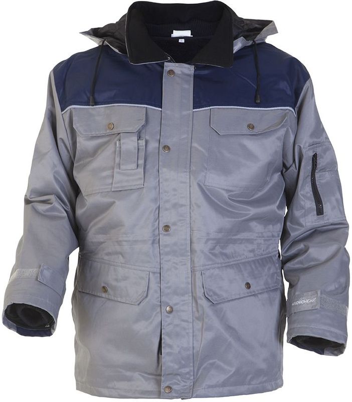 Hydrowear Parka Peest Grijs/Marine maat XL