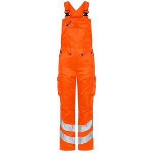 F. Engel 3543 Safety Ladies Bib Overall Repreve Orange