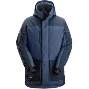 Snickers 1801 Waterdichte Geïsoleerde Parka Marineblauw/Donkermarineblauw maat M