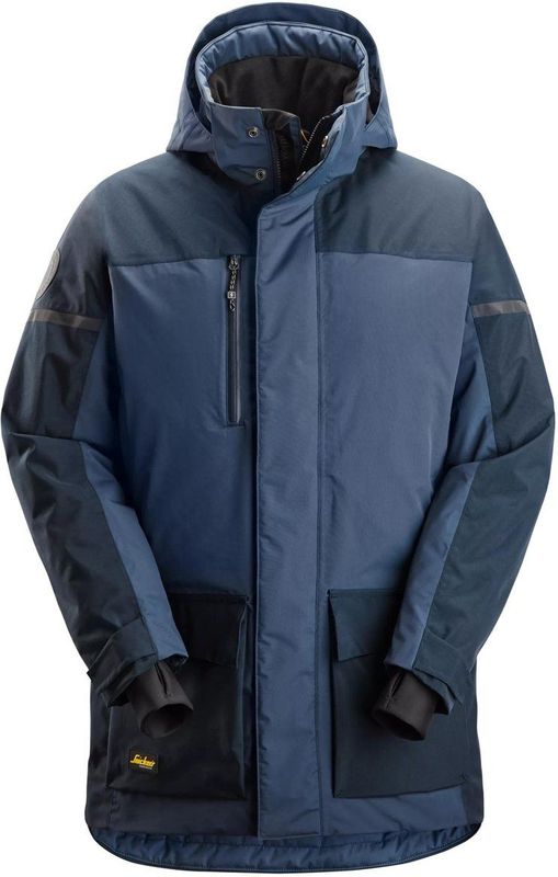 Snickers - 1801 - Waterdichte Geïsoleerde Parka - Marineblauw