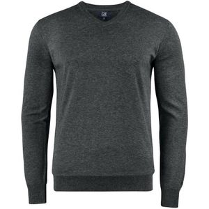 Cutter & Buck Oakville V-neck Heren 355418 - Antraciet Melange