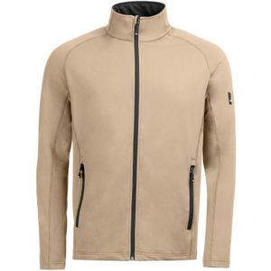FHB Kuno Fleecejack Powerstretch Beige maat XS