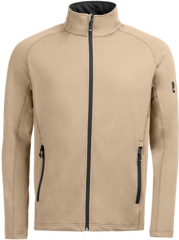 FHB Kuno Fleecejack Powerstretch Beige maat XS