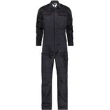 Dassy Toronto Vlamvertragende overall met kniezakken Zwart maat XS