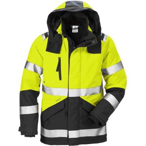 Fristads High vis GORE-TEX shelljack klasse 3 4988 GXB Hi-Vis geel/zwart maat S
