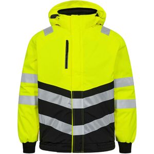 F. Engel 1248-930 Safety Pilot Jacket Yellow/Black maat 5XL