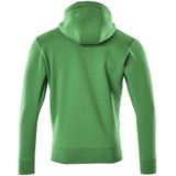 Mascot - Crossover Capuchontrui met Rits - Helder Groen - Katoen/Polyester