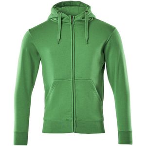 Mascot - Crossover Capuchontrui met Rits - Helder Groen - Katoen/Polyester