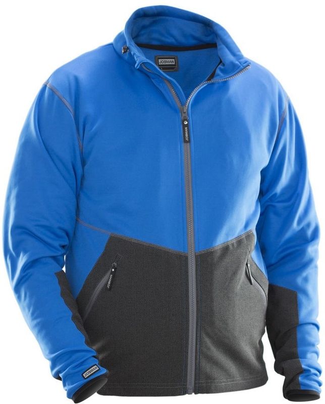Jobman 5162 Flex Jacket Kobalt/Grijs maat XL