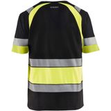 Blåkläder 3421-1030 T-shirt High Vis Zwart/Geel