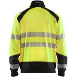 Blåkläder 3558-2528 Sweatshirt hele rits High Vis Geel/Zwart