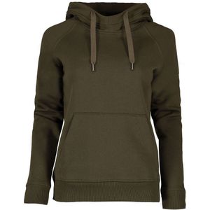 Pro Wear by Id 0637 CORE hoodie dames Olijf maat XS