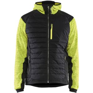 Blåkläder 5930-2117 Hybride jack High Vis Geel/Zwart maat XXXL