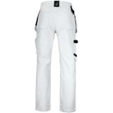 Jobman 2129 Painters' Trousers Hp Wit/Zwart