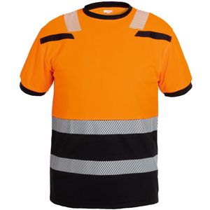 Hydrowear Tulsa T-Shirt Fluor Oranje/Zwart