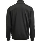 Jobman 5403 Sweatshirt Full Zip Heren Zwart/Zwart maat 4XL