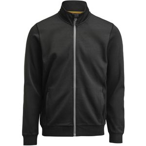 Jobman 5403 Sweatshirt Full Zip Heren Zwart/Zwart maat 4XL