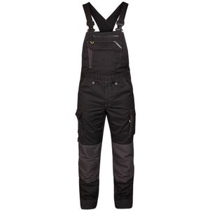 F. Engel 3362 X-treme Bib Overall Stretch Black/Anthracite