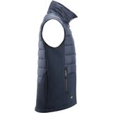 Snickers 4902 Hybride Vest Marineblauw/Donkermarineblauw melange maat XS