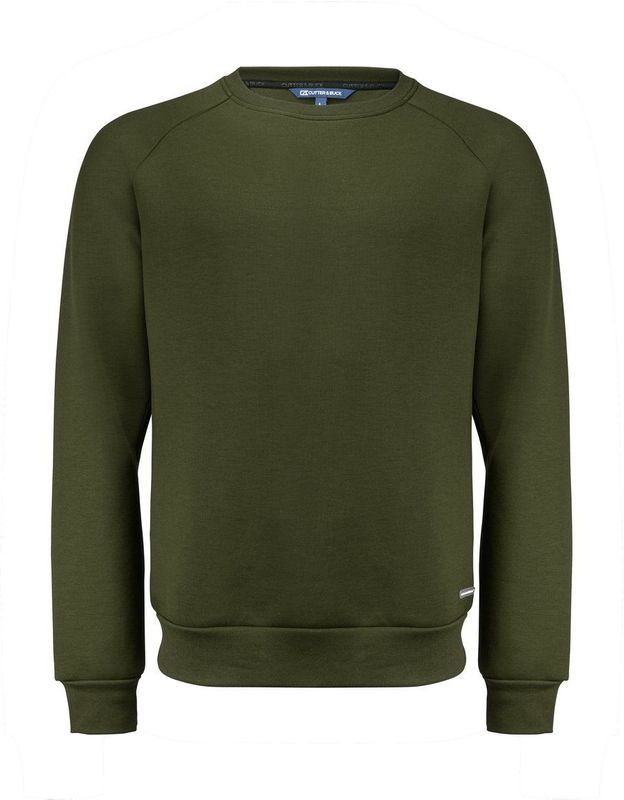 Cutter & Buck Pemberton Crewneck Heren Ivy Groen maat S