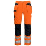 Projob 6531 Werkbroek - ISO 20471 Klasse 2 Oranje/Zwart