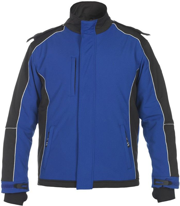 Hydrowear Vaals Wintersoftshell Korenblauw/Zwart maat XXS