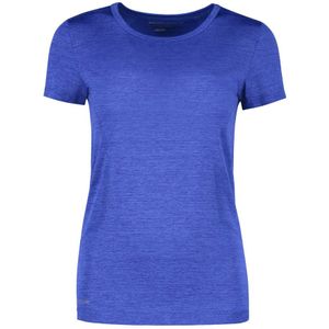 Geyser ID G11020 Woman Seamless S/S T-Shirt Royal Blue Melange
