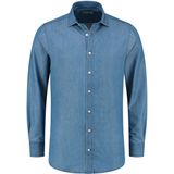 Santino Felix Shirt Washed Denim maat S
