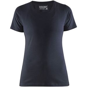 Blåkläder 3334-1042 Dames T-shirt Donker marineblauw maat XXXL