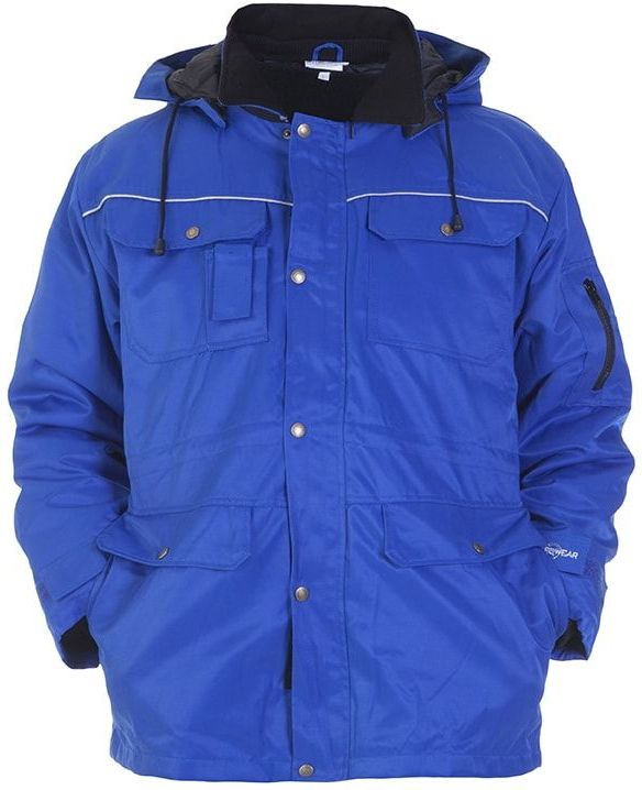 Hydrowear parka Eden Korenblauw maat S