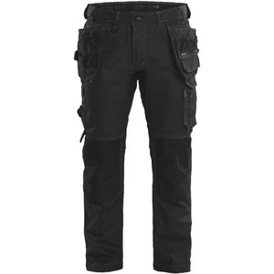 Blåkläder 1750-1141 Werkbroek met stretch Zwart maat D108